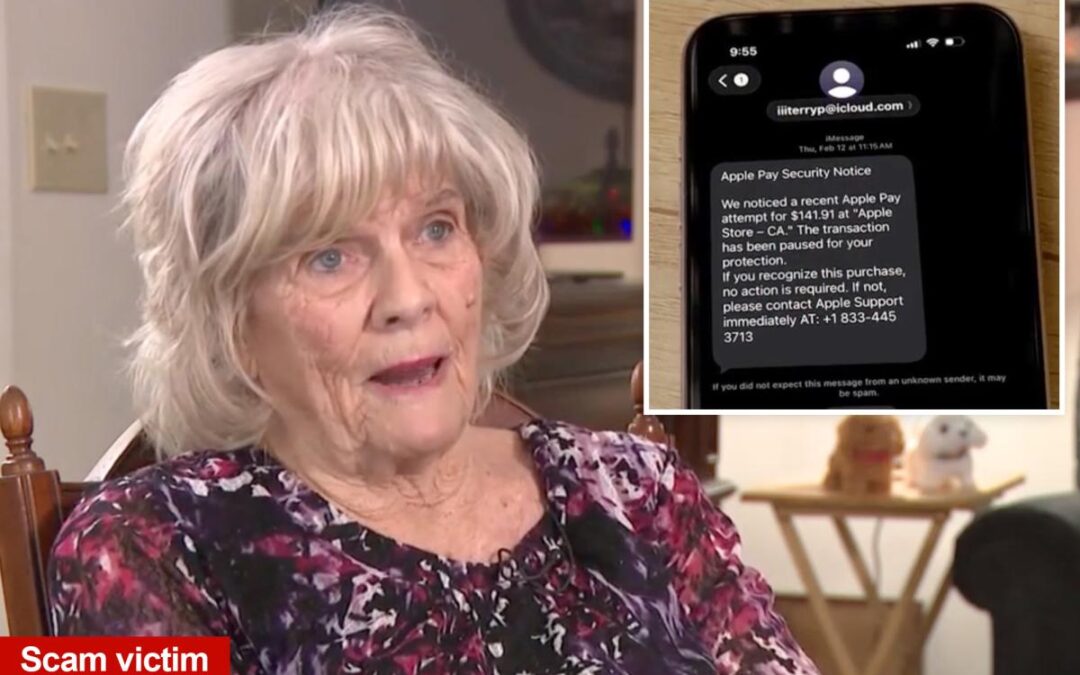 Pennsylvania woman loses $24K after falling for ‘Apple high alert’ text scam