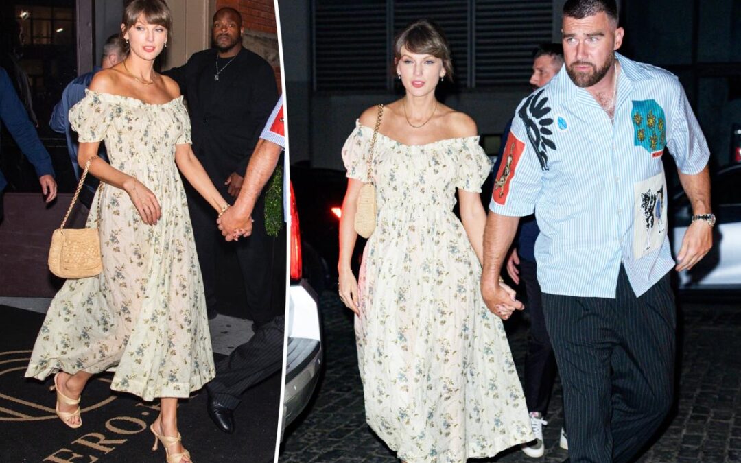 Taylor Swift’s date-night Dôen dress can be worn two different ways, and it’s yours for $350