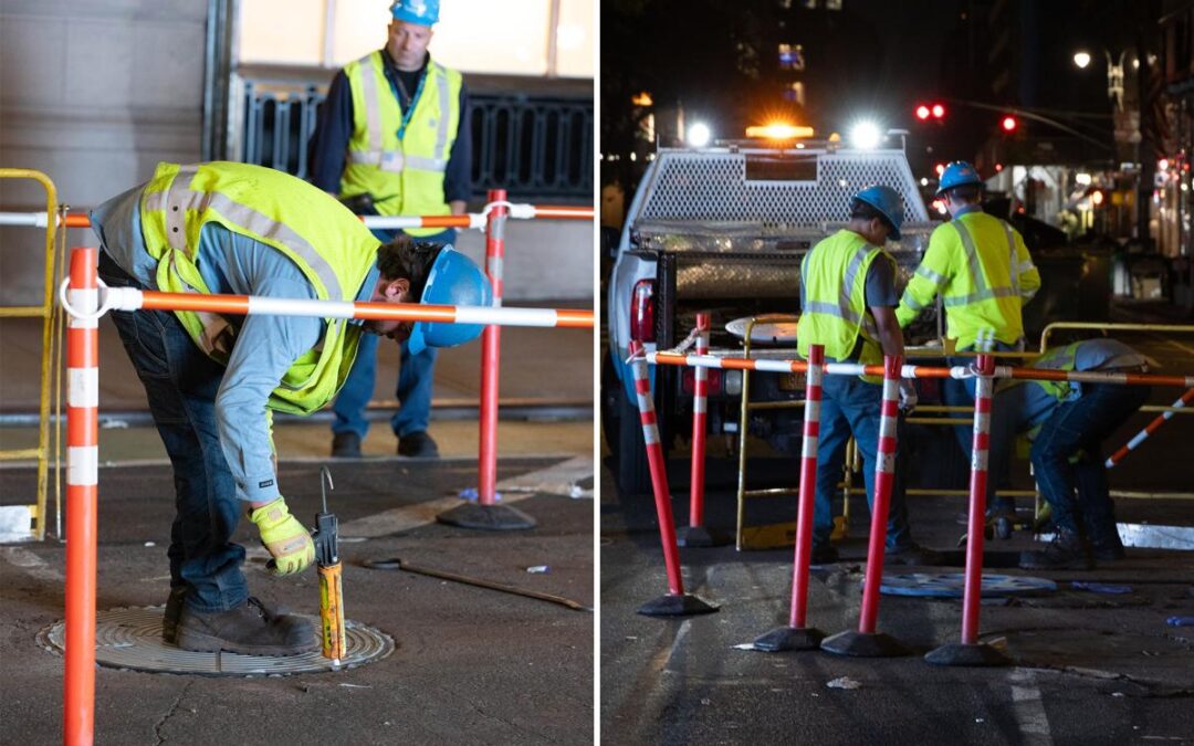 Woman dies after falling into open manhole in Midtown: NYPD