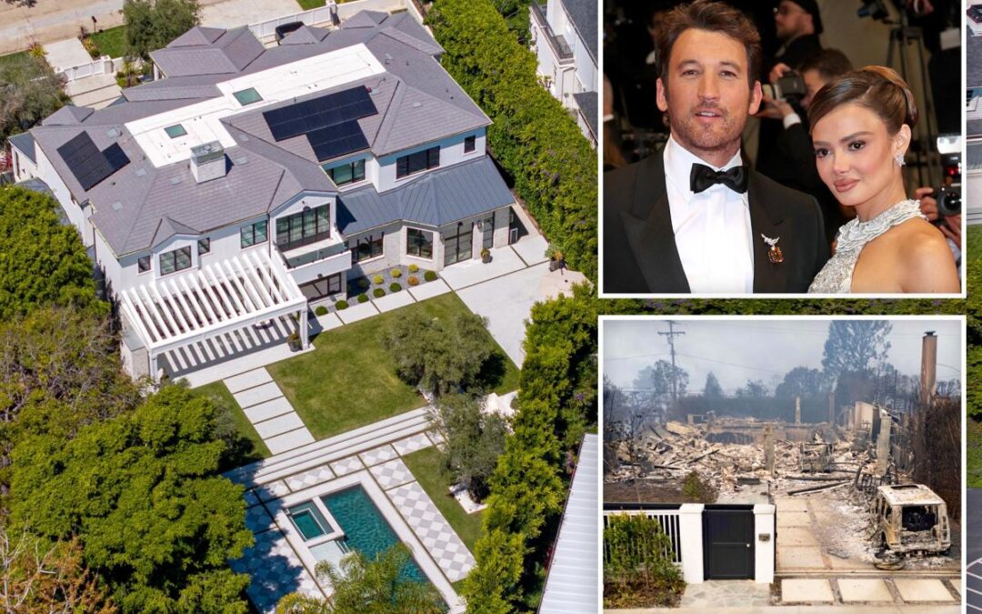 Miles Teller buys $17.8M LA mansion 1 year after losing his home in the Palisades Fire