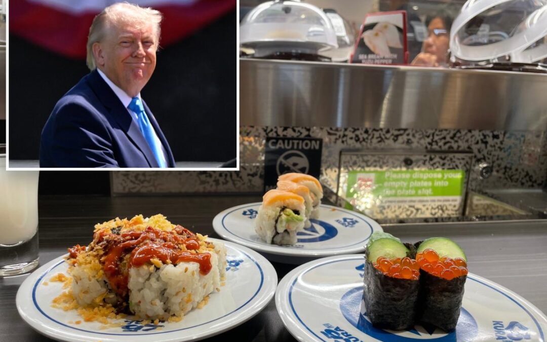 Trump buys huge stake in popular Los Angeles conveyor sushi chain