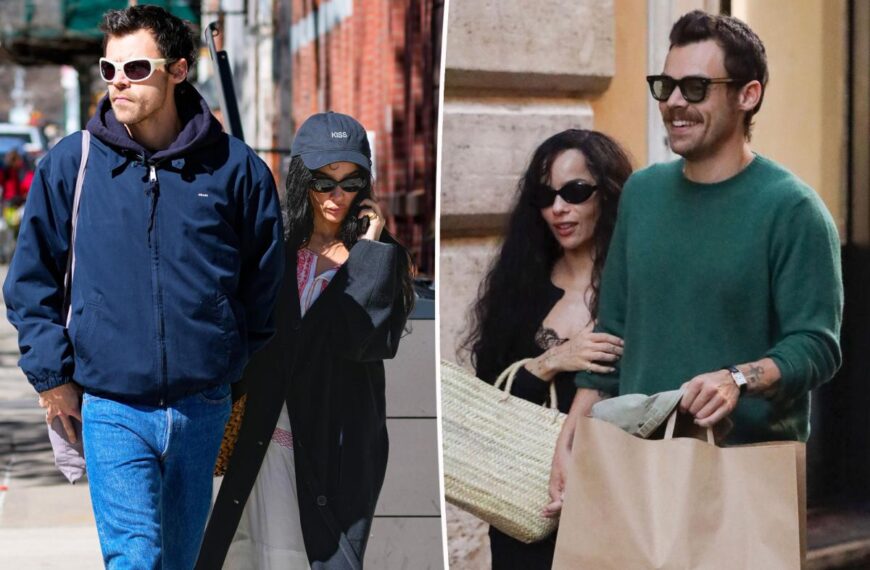 Zoë Kravitz and Harry Styles eyeing winter wedding: source
