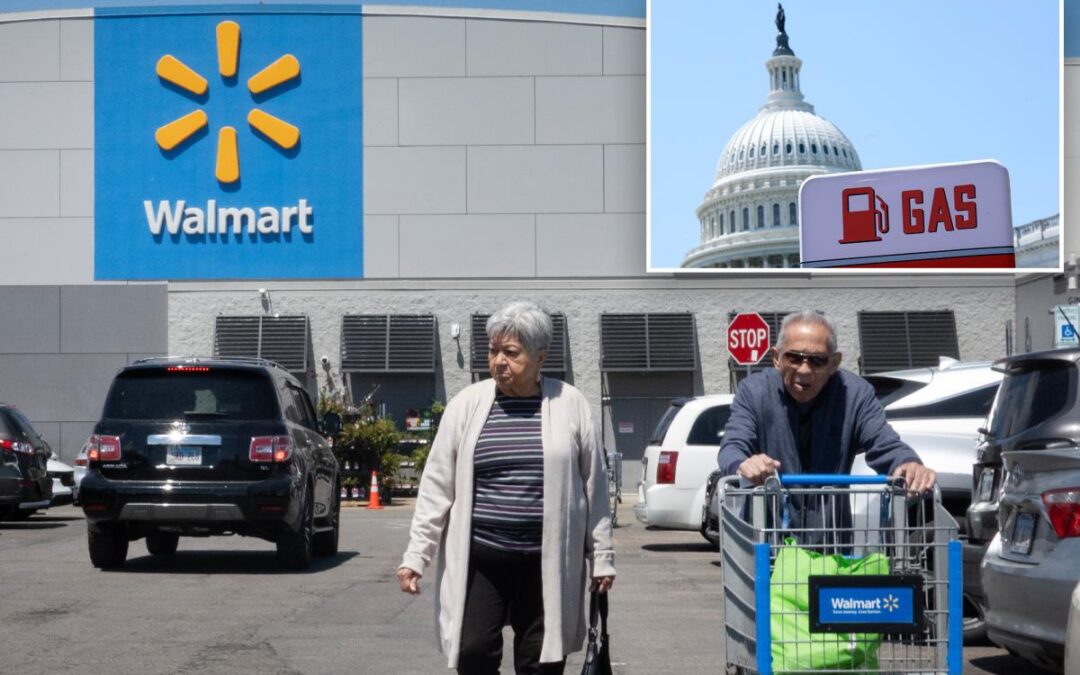 Walmart stock plunges as soaring gas prices hit profits and slam shoppers’ wallets