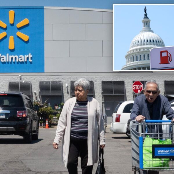 Walmart stock plunges as soaring gas prices hit profits and slam shoppers’ wallets