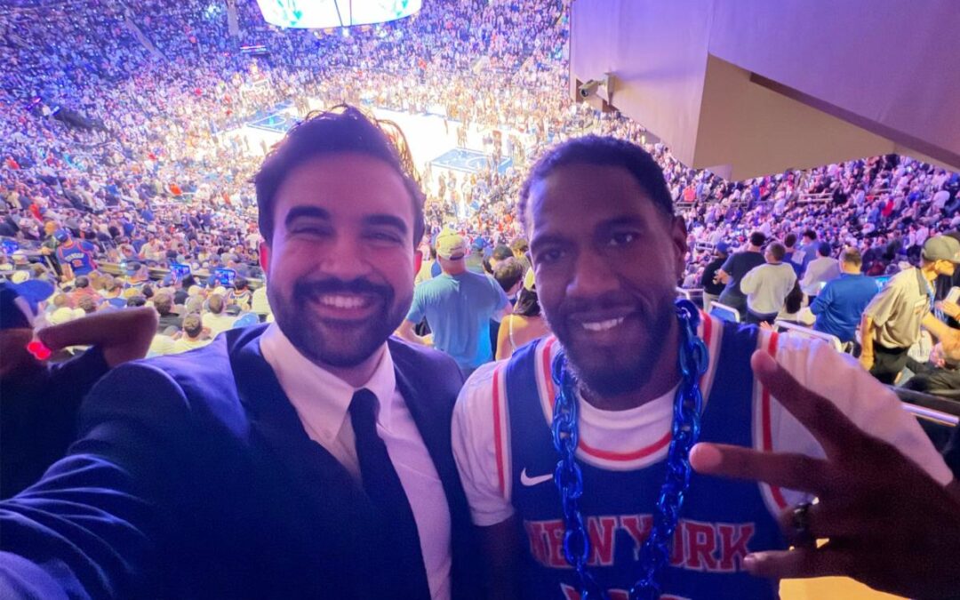 Mamdani quietly attends Knicks game — sitting in section where tickets cost around $700 or more