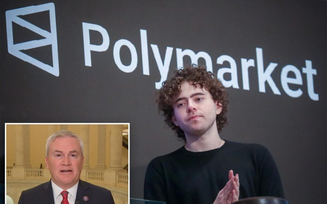 Oversight Chair James Comer demands info from Kalshi, Polymarket CEOs over alleged insider trading