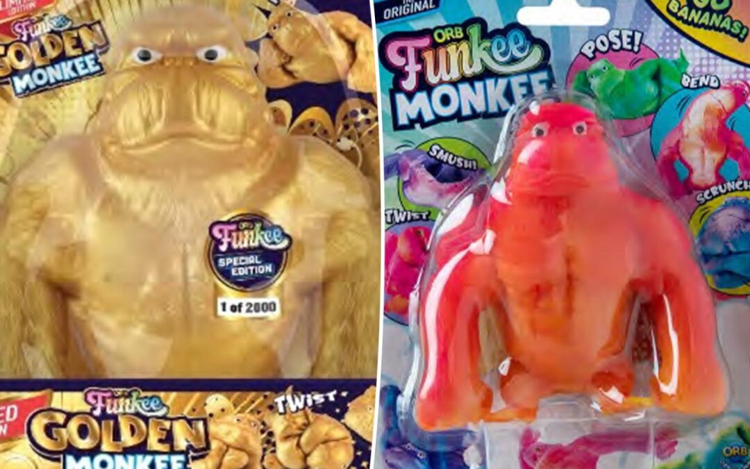 Over 121K children’s squeeze toys sold at Walmart and Ollie’s recalled over asbestos fears