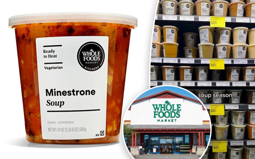 Soup sold at Whole Foods, Amazon recalled in numerous states: FDA