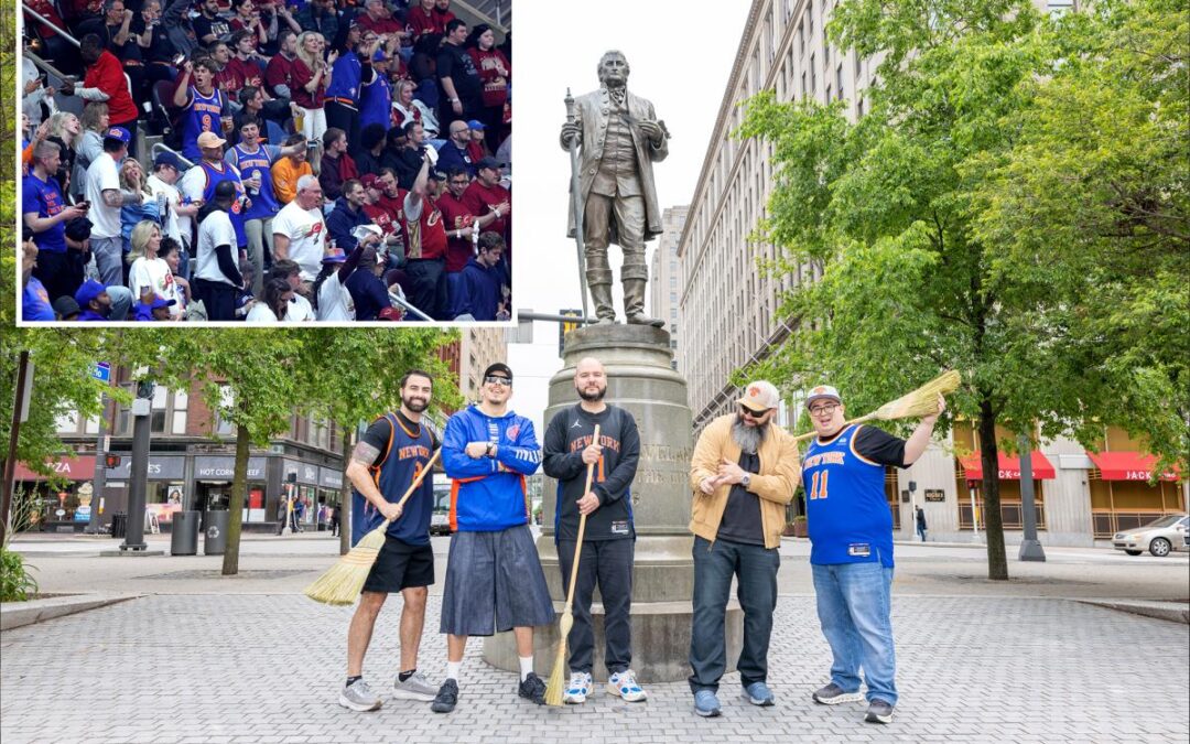 Bargain-hunting Knicks fans invade Cleveland on eve of Game 4 of NBA conference finals