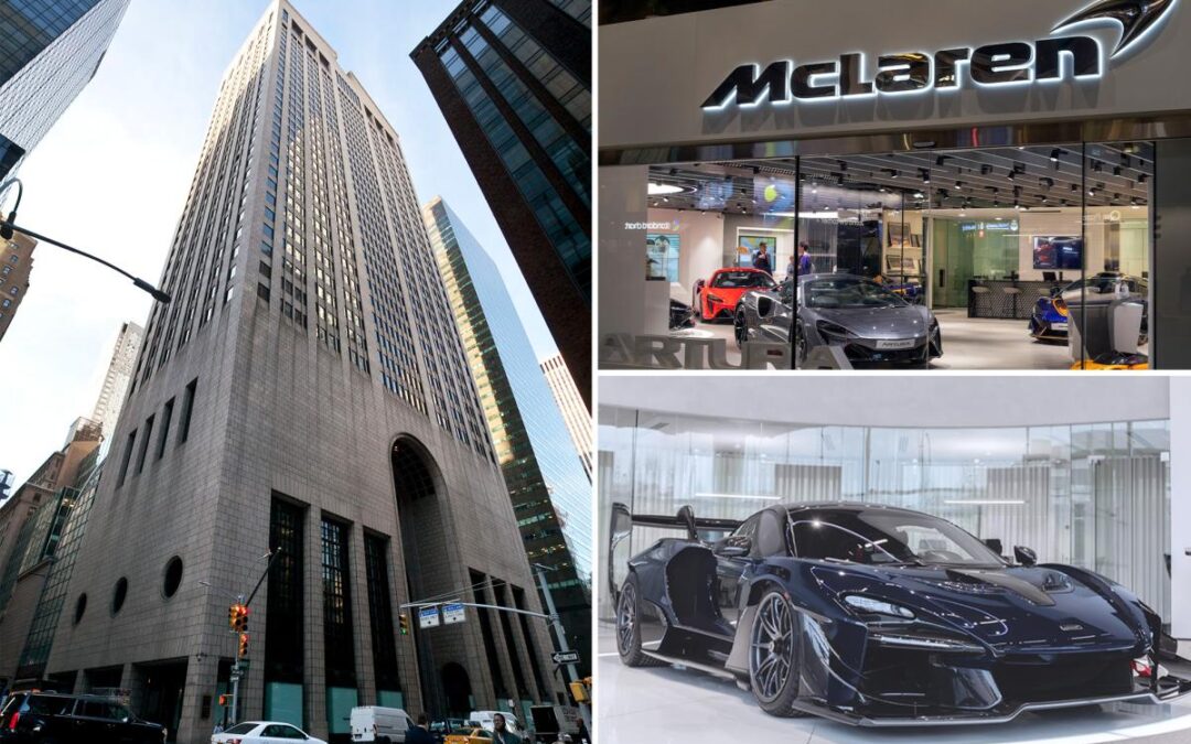 Luxury automaker McLaren coming to Midtown NYC, helping complete remarkable rebirth of landmark tower: sources