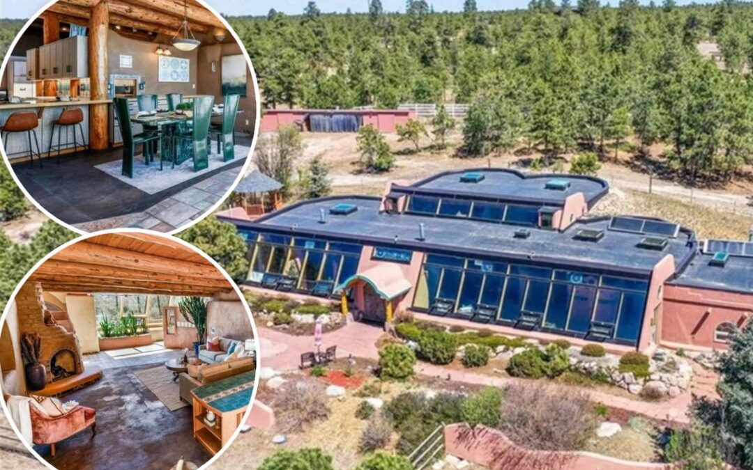 Hand-crafted Colorado mansion made of bottles, cans and other recyclables on the market for $1.3M