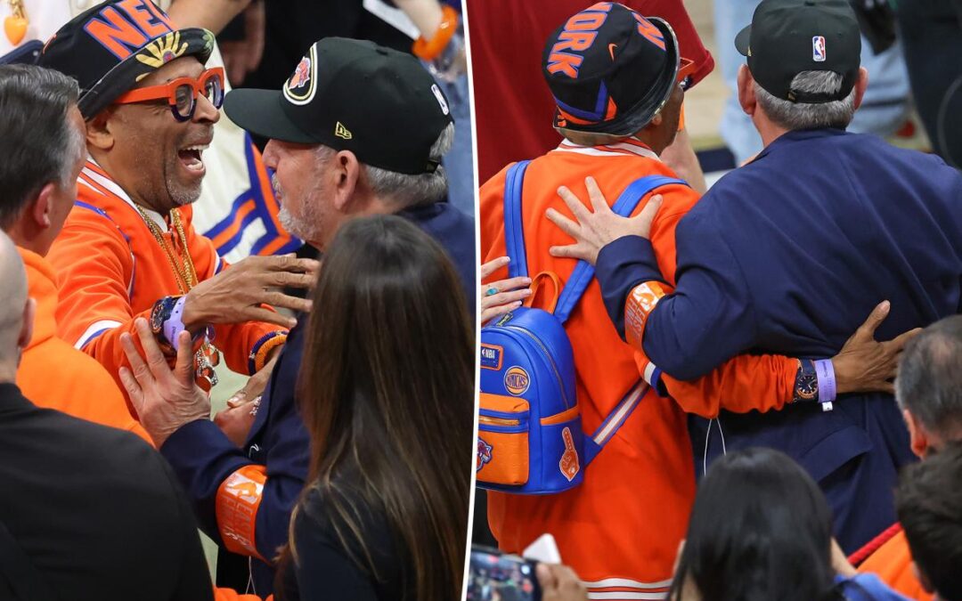 Knicks championship miraculously heals feud between James Dolan and Spike Lee
