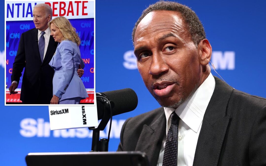 Stephen A. Smith trashes Jill Biden for covering up for hubby Joe while thinking he had a stroke: ‘Really disturbed me’