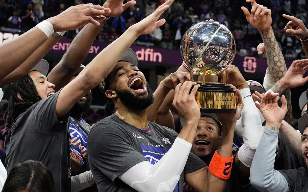Knicks sweep Cavaliers and advance to first NBA Finals since 1999