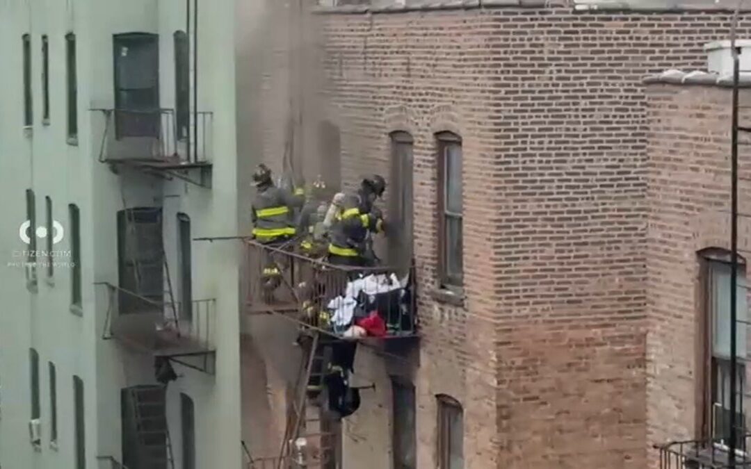 1-year-old dies, 2 other children critically injured in Bronx fire, police say