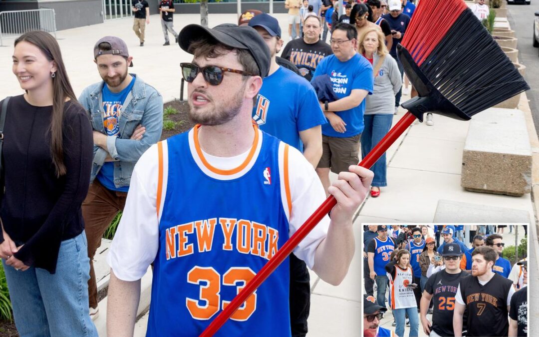 Knicks fans score against hapless Philly even at Sixers’ arena: ‘All you can see is blue and orange’