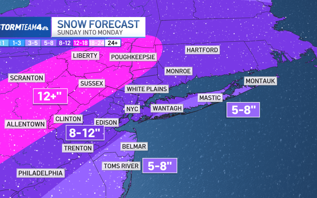 Storylines to watch as monster snow storm nears NY, NJ