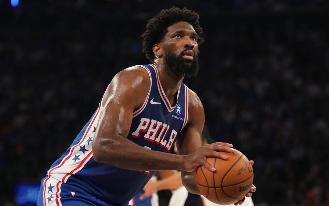 Joel Embiid out for Sixers-Knicks Game 2 with ankle and hip injuries