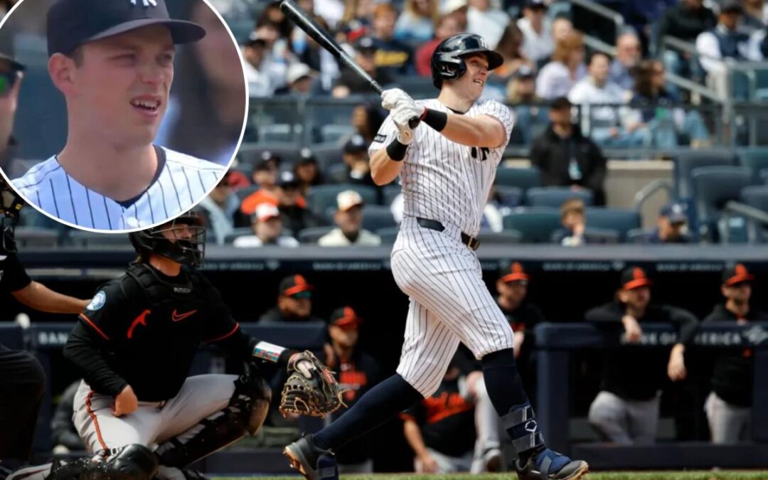 Ben Rice leaves Yankees game with hand injury after hitting another homer