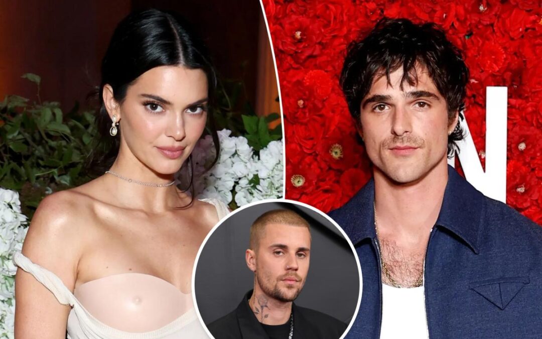 How Justin Bieber played Cupid for Kendall Jenner and Jacob Elordi — and why they’re trying to hide the romance