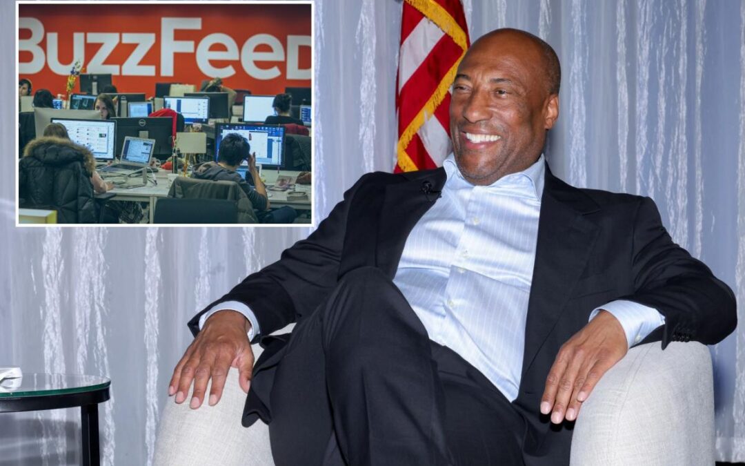 Byron Allen taking over as BuzzFeed CEO after buying majority stake for $120M