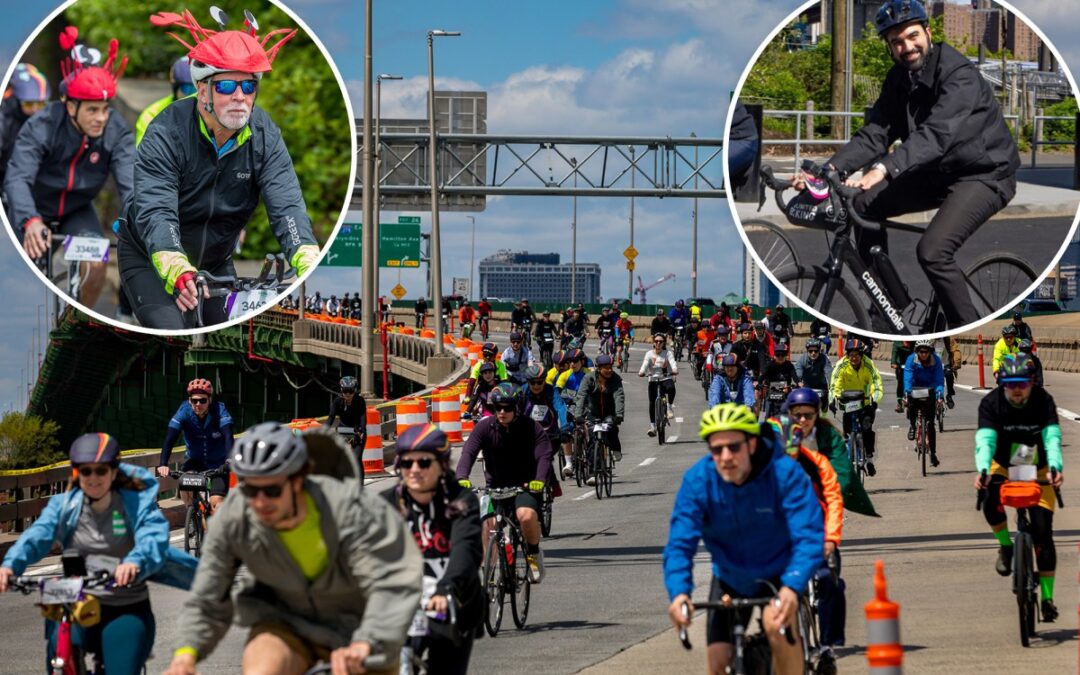NYC’s Five Boro Bike Tour 2026 in photos