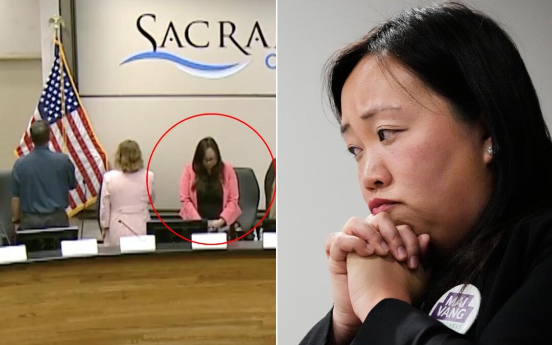 Fury over California congressional candidate’s outrageous anti-America protest