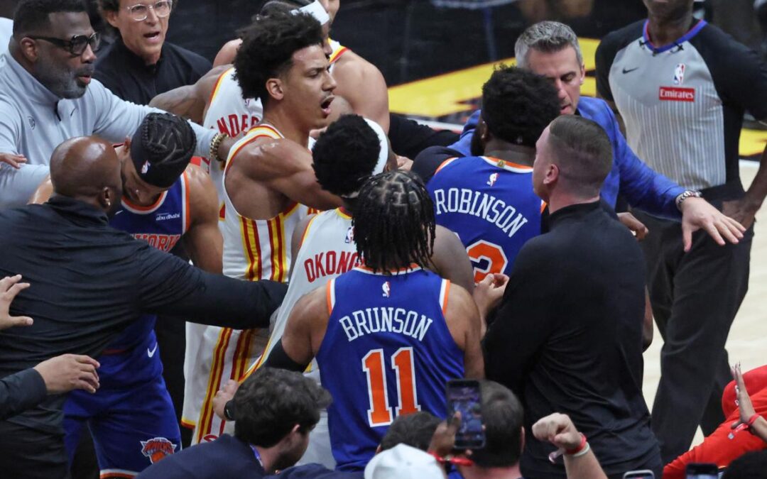 Mitchell Robinson avoids suspension after heated Hawks scuffle in Knicks sigh of relief