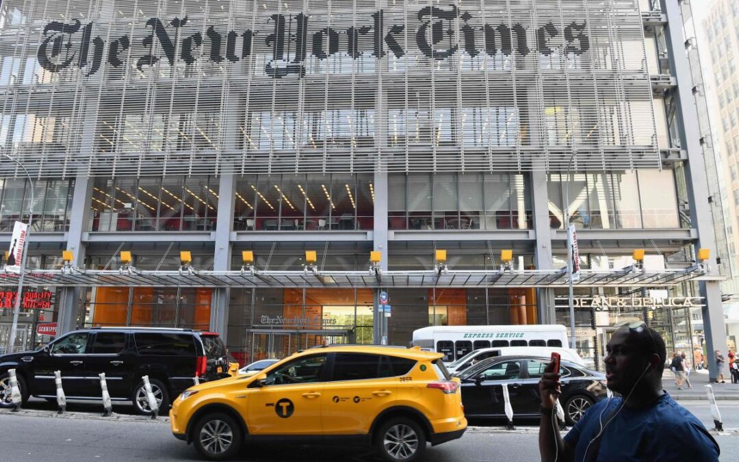 New York Times sued for discrimination after white man passed over for promotion: EEOC lawsuit 