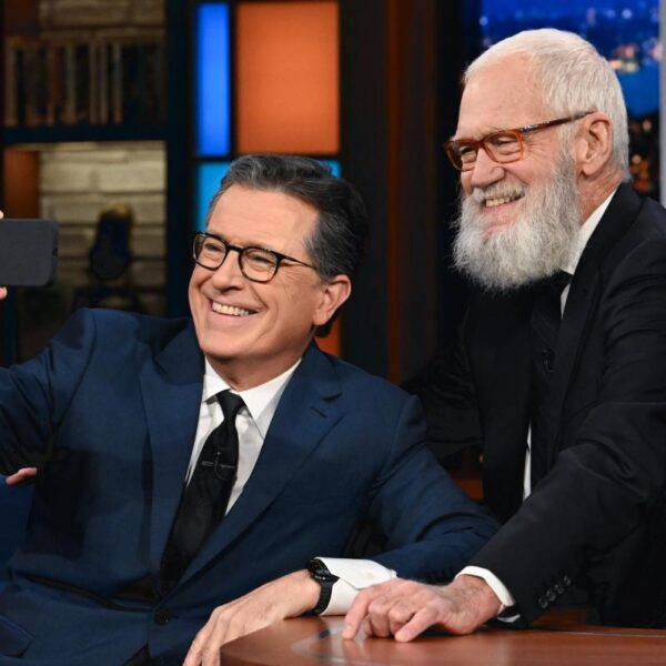 David Letterman blasts ‘lying weasels’ CBS as Colbert nears ‘Late Show’ finale