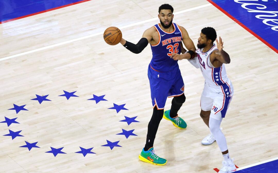 Karl-Anthony Towns continues his Knicks playoff revival with 10 more assists in Game 4 win
