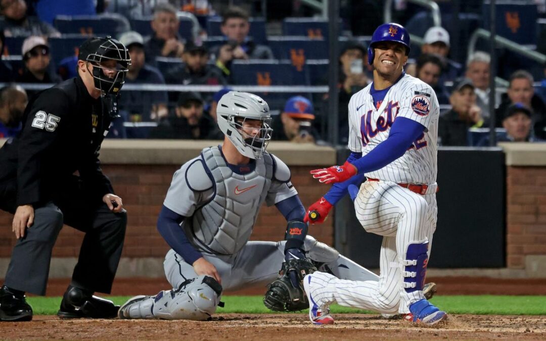 Juan Soto exits Mets game early after fouling ball off foot in potential injury catastrophe