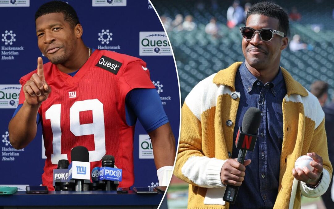 Jameis Winston uses his artistic talents in hilarious Giants 2026 schedule release video