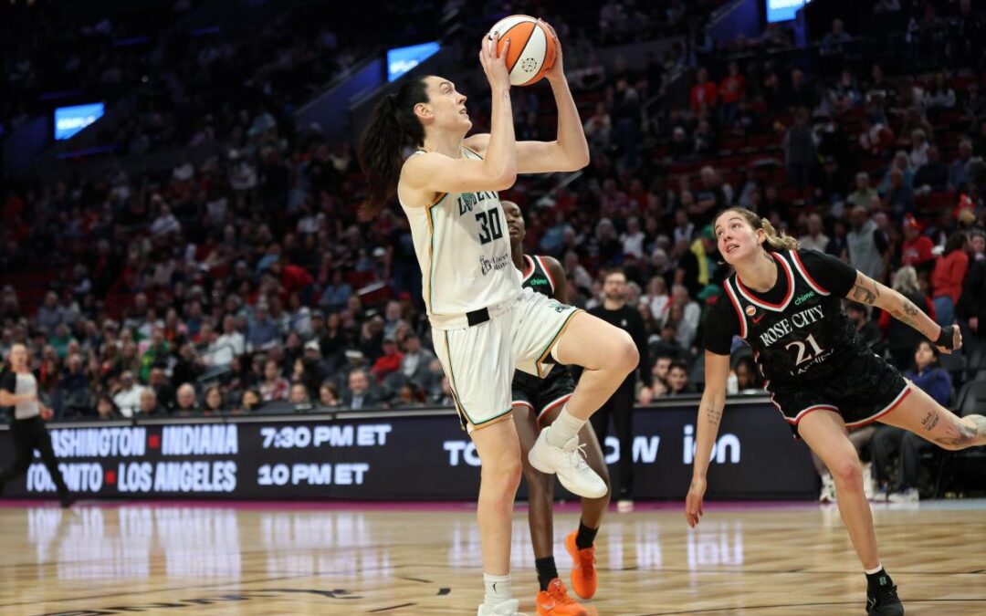 Breanna Stewart delivers on her Liberty promise as they bounce back to beat Fire