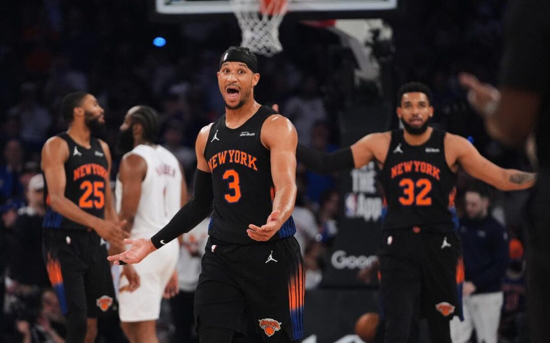 Josh Hart having huge Game 2 bounce-back effort after Knicks benching