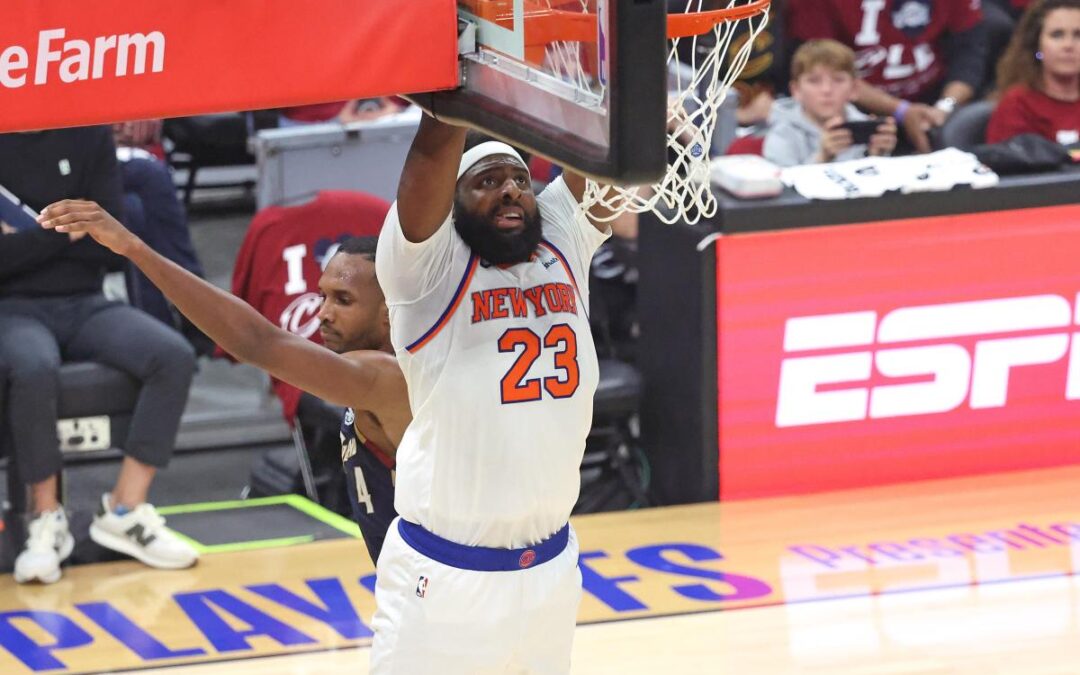 Mitchell Robinson is adding one more chapter to his storied Knicks tenure