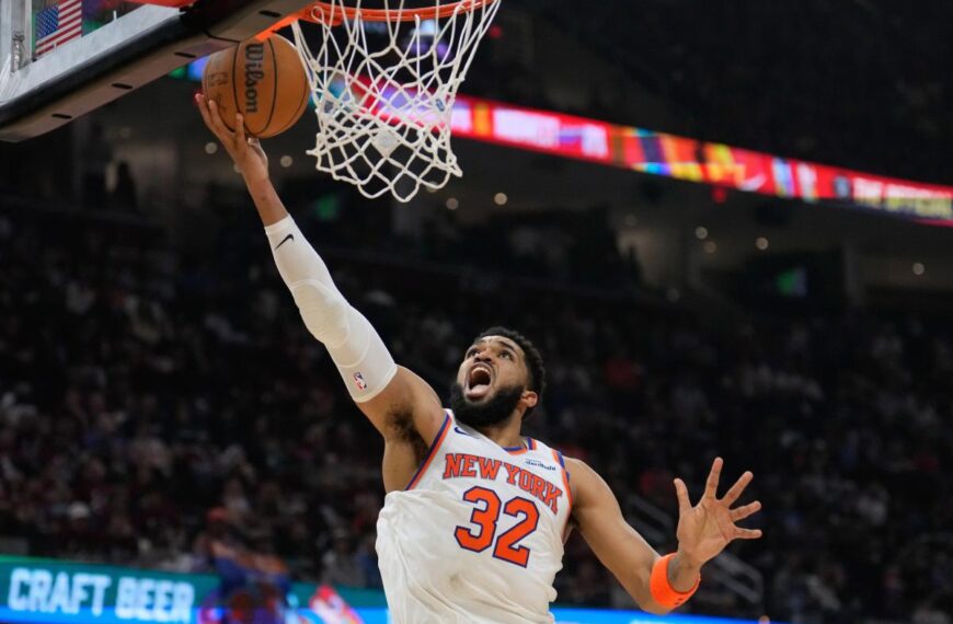 Karl-Anthony Towns envisioned his Knicks future with call back to first New York pregame outfit