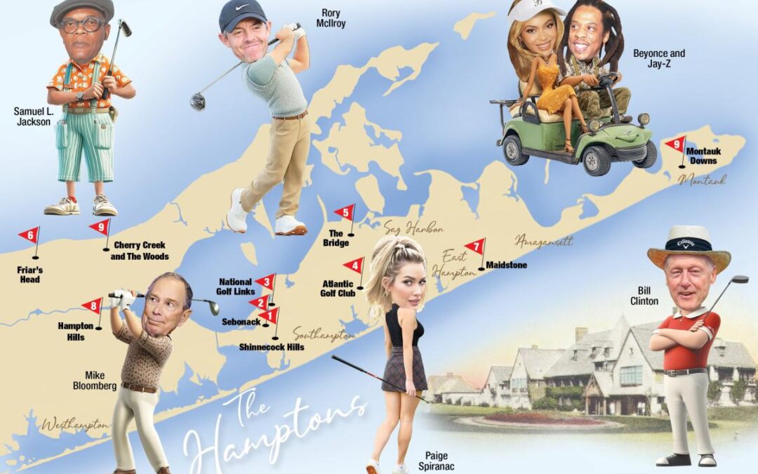 Our guide to the most elite golf courses out East ahead of the US Open