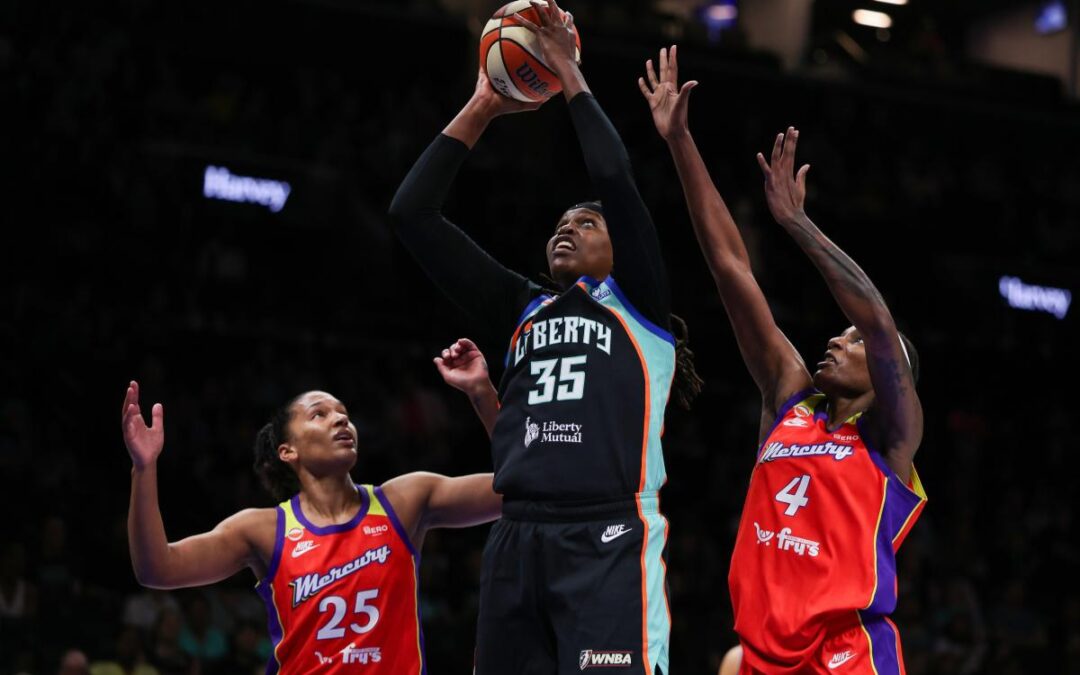Jonquel Jones believes Liberty are building toward resilient identity after win over Mercury
