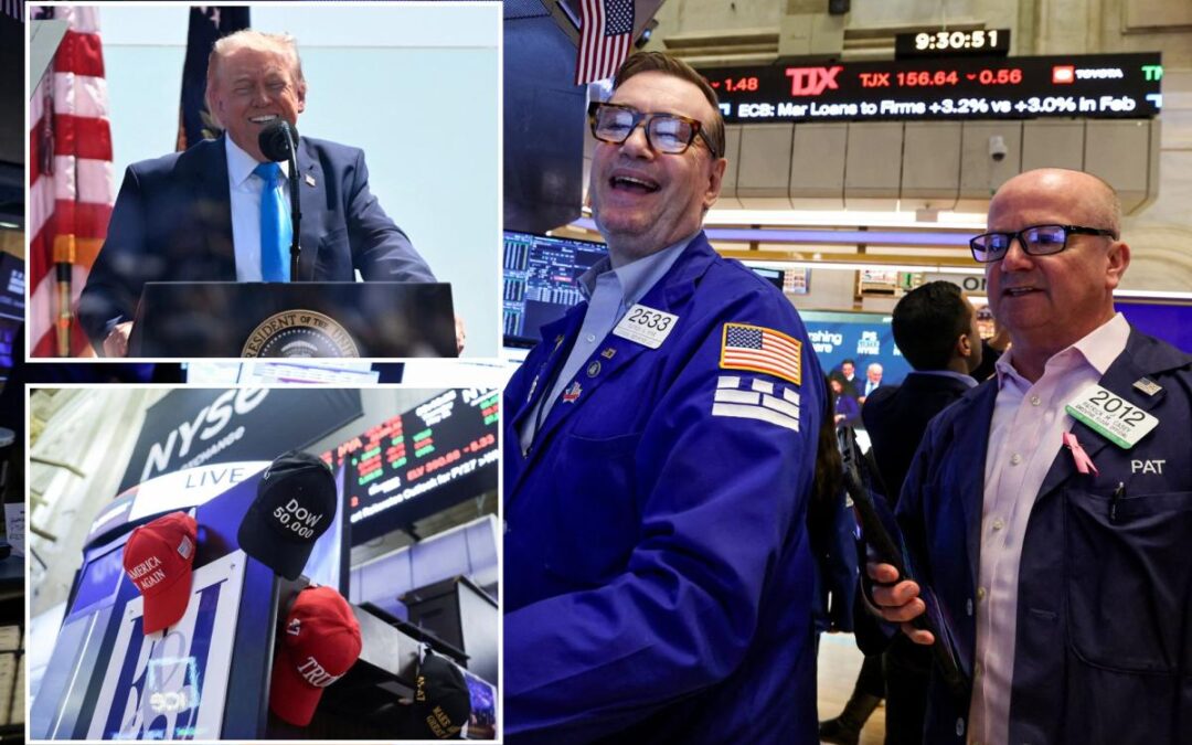 Dow soars 300 points to an all-time high — first record hit since Iran war began