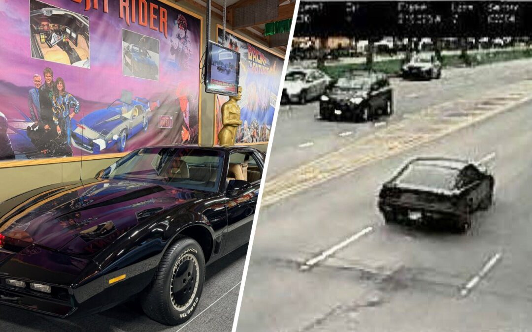 ‘Knight Rider' replica car got a speeding ticket in NYC. But it's been in a museum for years