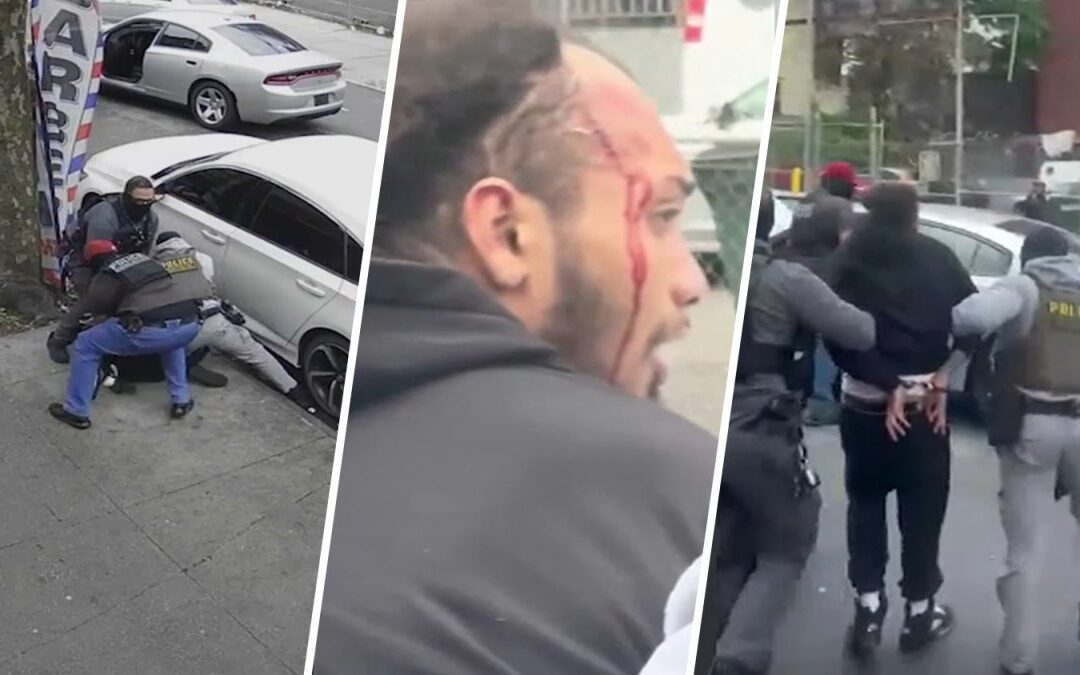 ▶ Man claims he was wrongfully detained by ICE agents after bloody takedown in Bronx