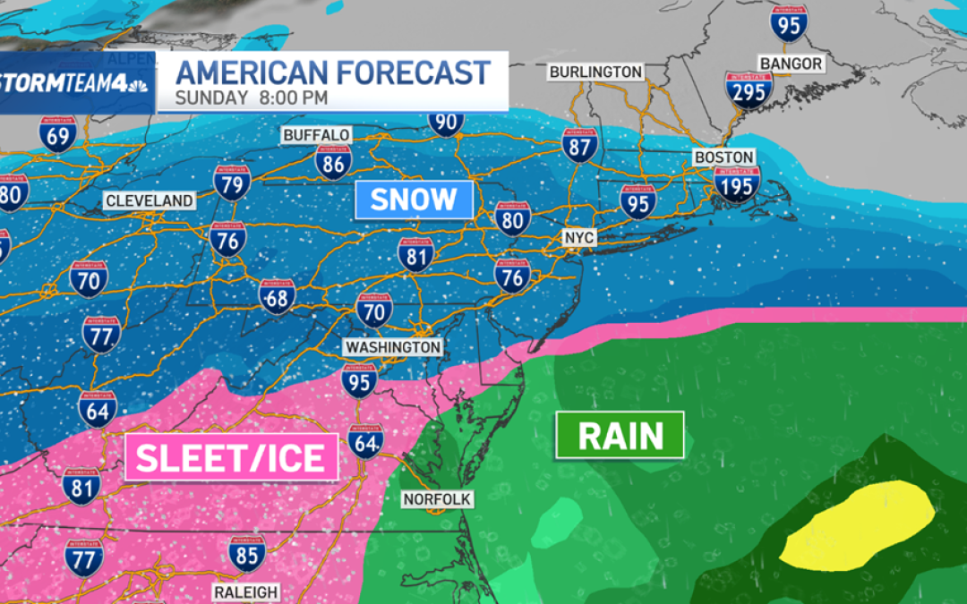 Why are snow totals so hard to predict for this weekend's winter storm?
