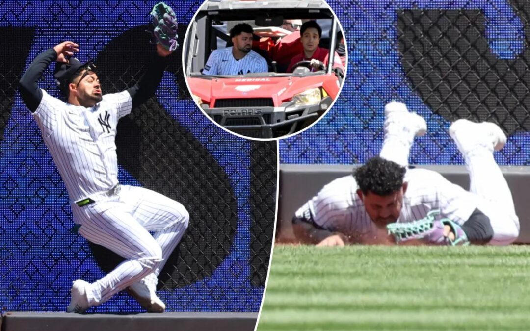 Scary Jasson Dominguez injury casts pall over Yankees’ win against Rangers