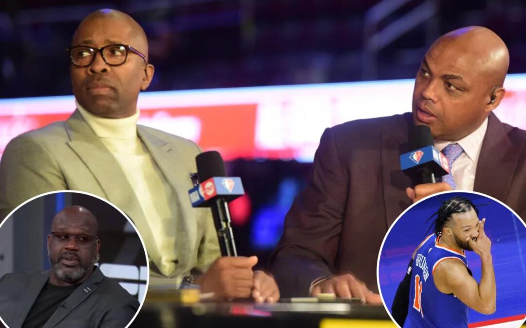 Shaq spars with Charles Barkley and Kenny Smith: ‘Knicks going to the finals’
