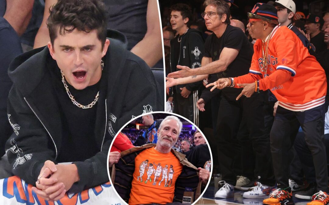 All the celebrities spotted rooting for the Knicks during the NBA Conference Finals