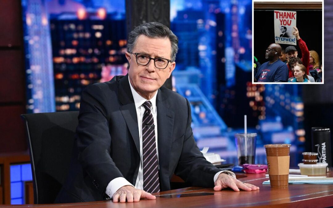 Stephen Colbert’s ‘Late Show’ heavily featured liberal guests, jokes targeted conservatives 87% of time in final years: study