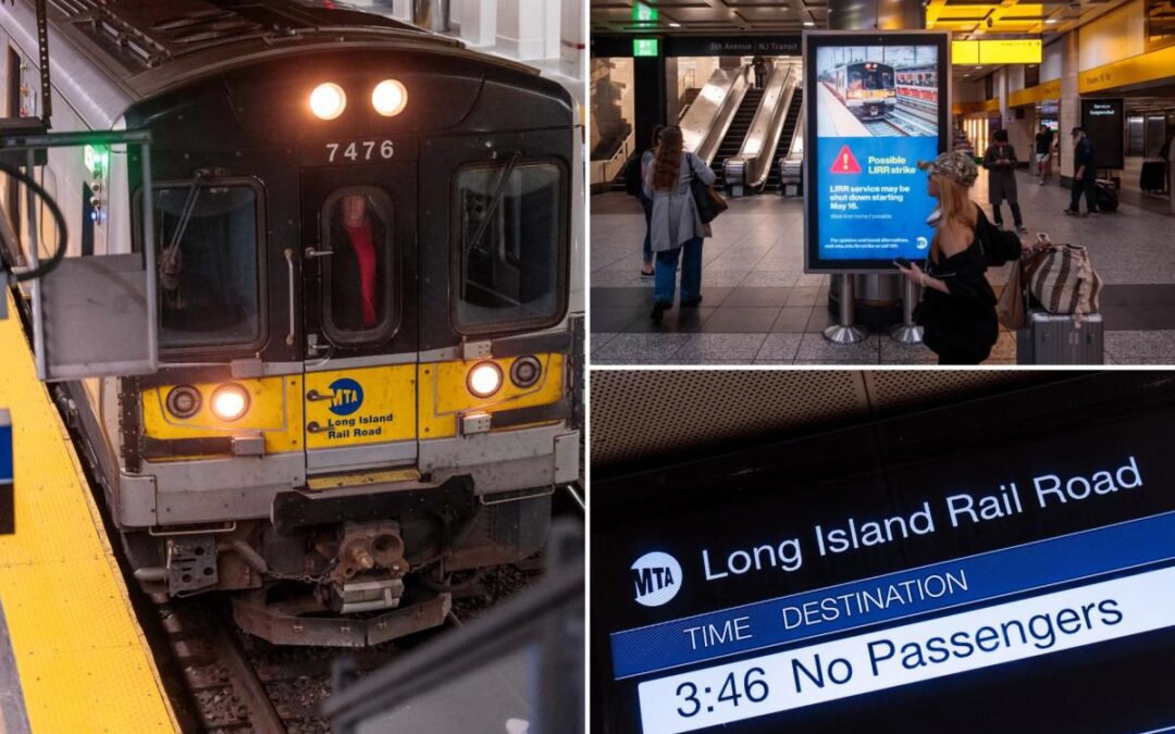 LIRR strike begins after MTA fails to reach wage hike deal with union, disrupting 300K commuters