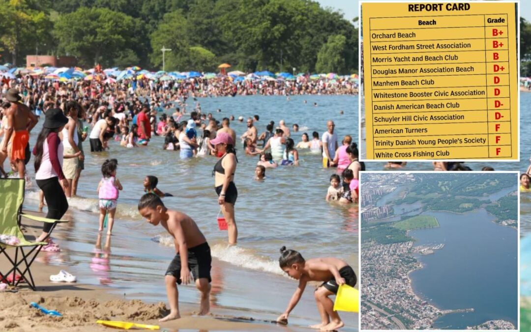NYC’s cleanest and filthiest Long Island Sound beaches revealed in report card