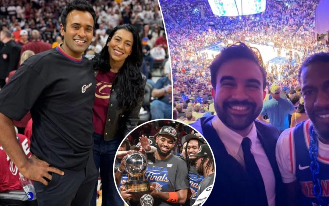 Zohran Mamdani speaks out on trolling of Vivek Ramaswamy after Knicks’ sweep of Cavs